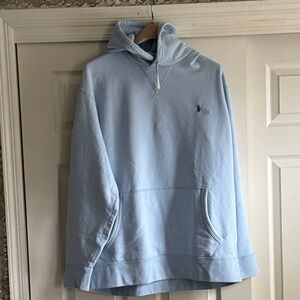 Polo by Ralph Lauren Light Blue Pullover Hoodie